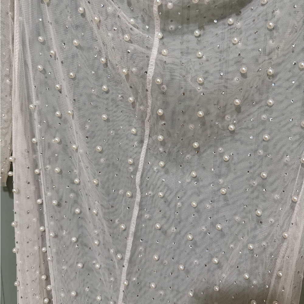 Sheer pearl dress - Picture 3 of 3